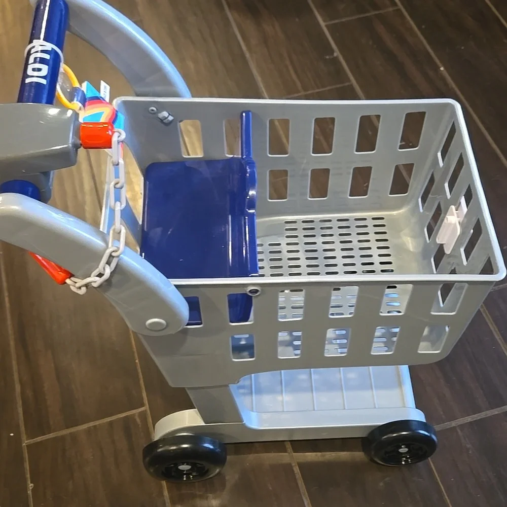 Jakks AldiPlastic  Kids Coin Slot Shopping Cart - Picture 4 of 5
